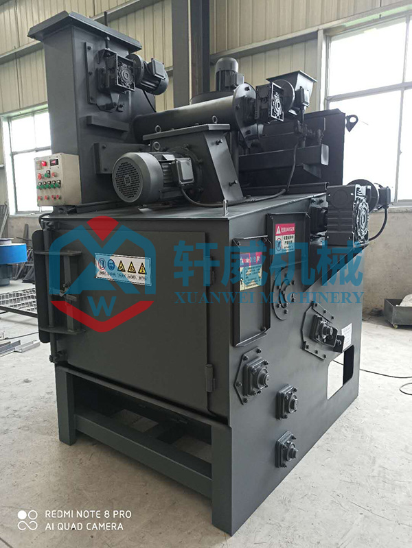 Crawler type shot blasting mac